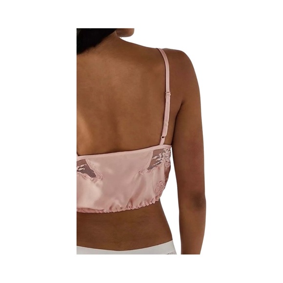 **FLASH SALE** NWOT Free People Night Out Blouson Brami / Rose
Blush Large - Picture 2 of 4